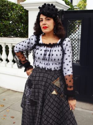 Gaye T-Shirt (Many Colours/ Print Options/ Sleeve Lenghts Available) Red and Black SOLD OUT