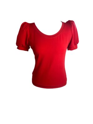 Gaye T-Shirt (Red, Various Sleeve Lenghts Available)