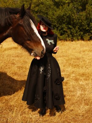 Black Beauty Skirt